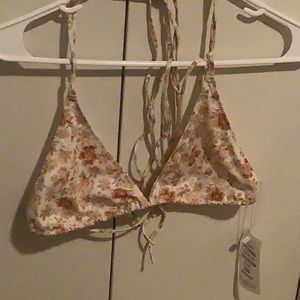 Heavy Manners Hitchin A Ride Double String Bikini Top